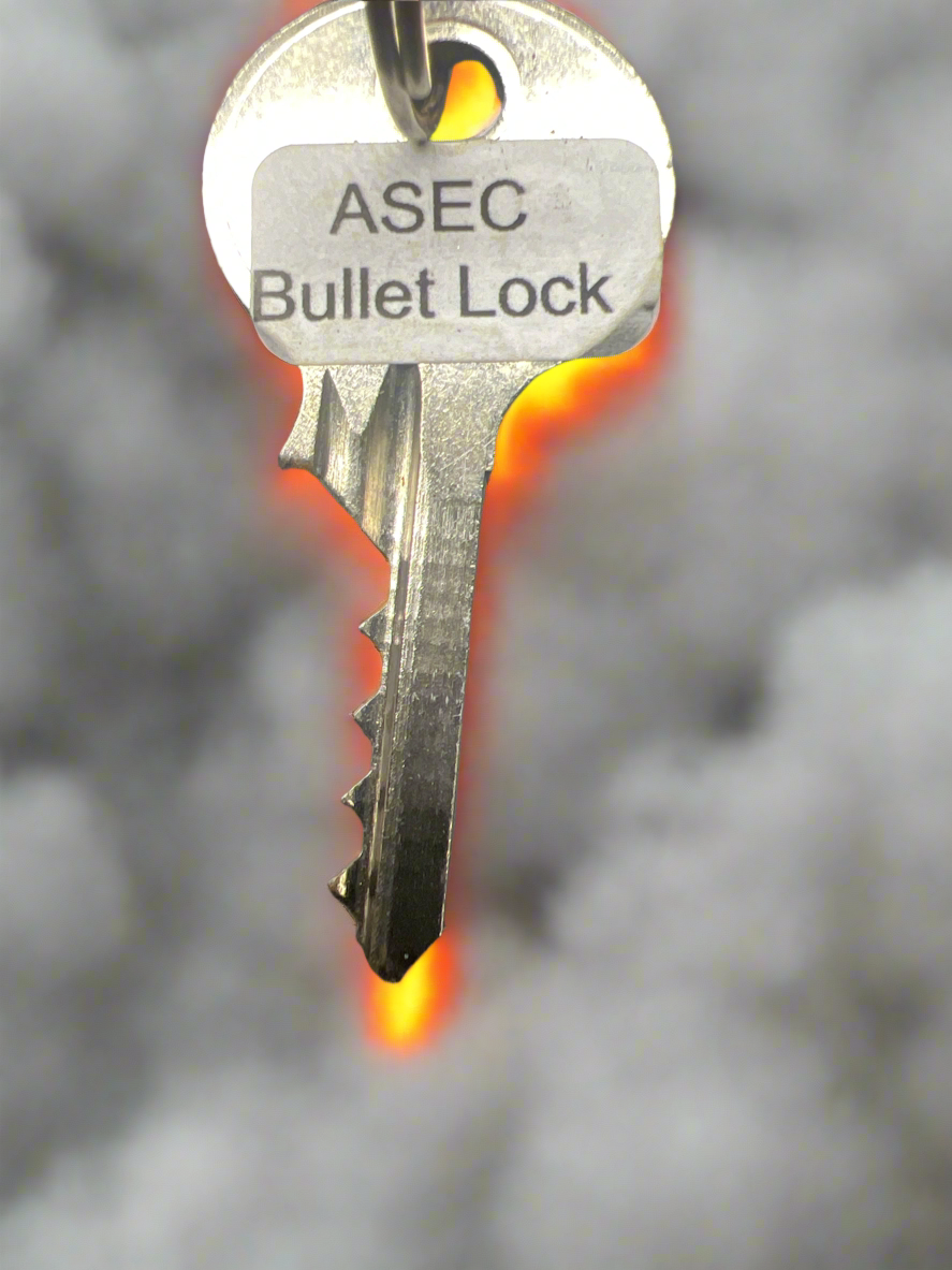 ASEC bullet lock bump key.