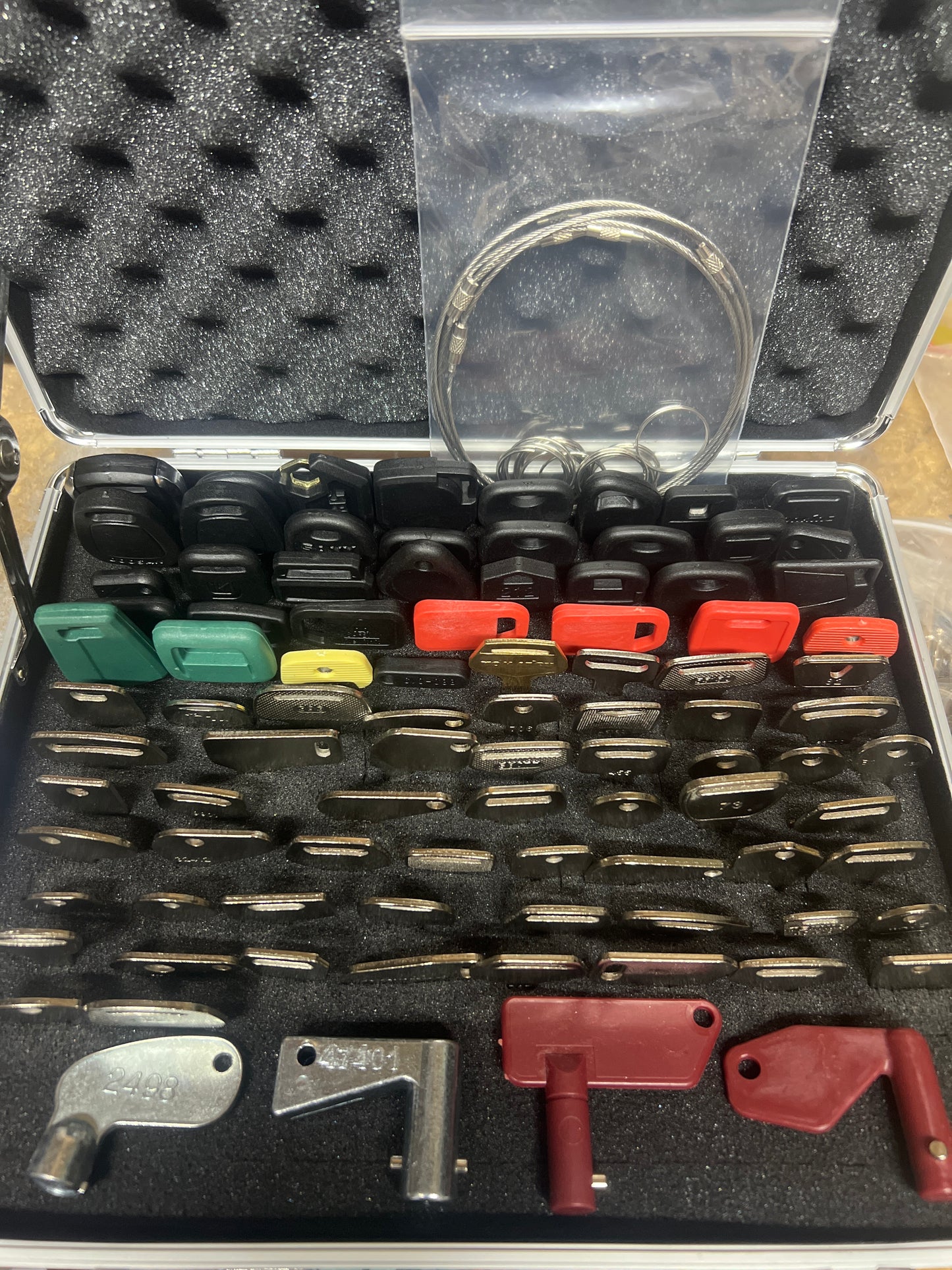 Heavy plant machinery master set 92 keys !