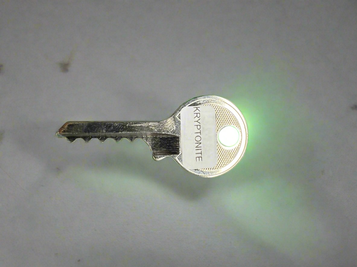Kryptonite padlock bump key