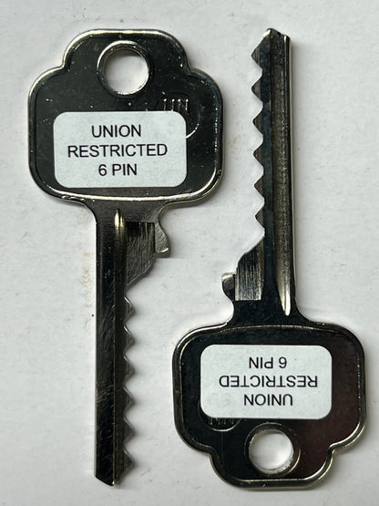 Union restricted bump keys