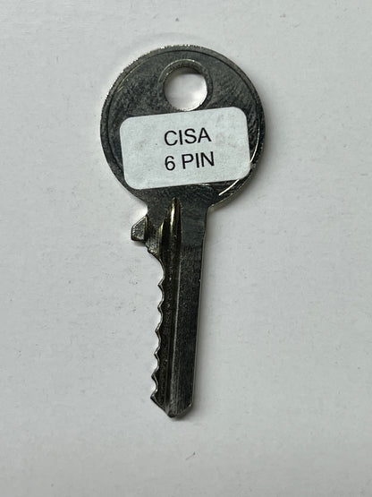 CISA 6 pin bump key