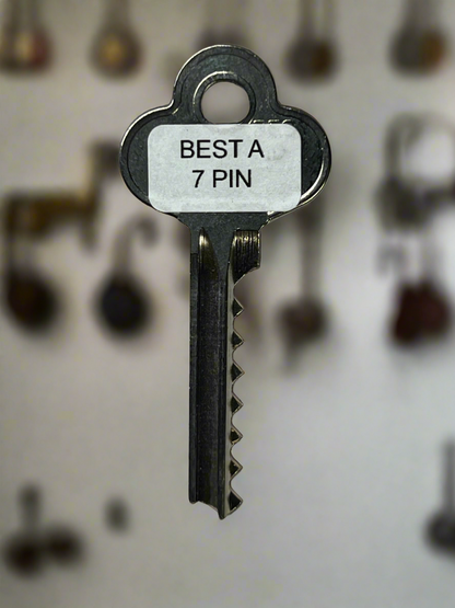 BEST A    7 pin bump key