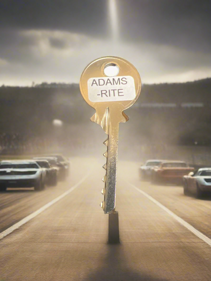 Adams-rite bump key