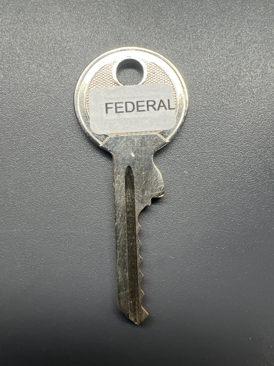 FEDERAL padlock 6 pin bump key