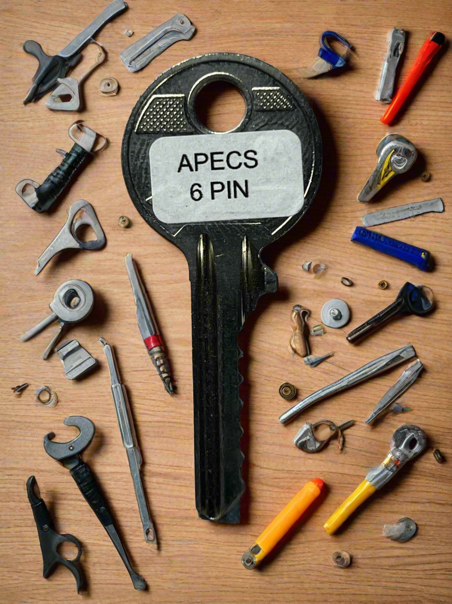 APECs 6 pin bump key