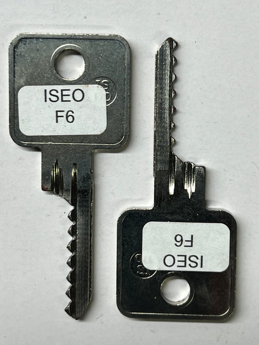 Iseo F6 bump keys pair