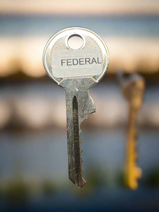 FEDERAL padlock 6 pin bump key