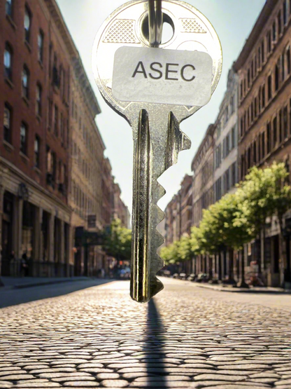 Asec knob set bump key