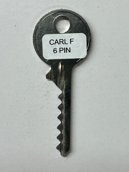 Carl F 6 pin bump key