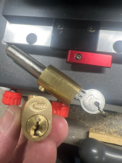 ASEC bullet lock bump key.