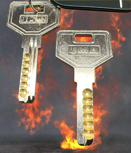 EZCURRA dimple bump keys pair.