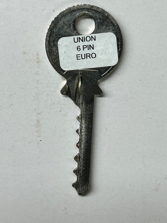 Union 6 pin bump key