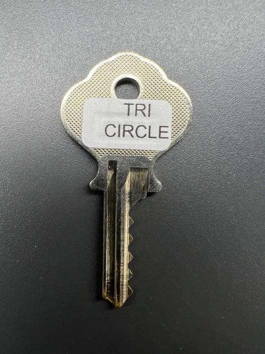 TRI circle 5 pin bump key