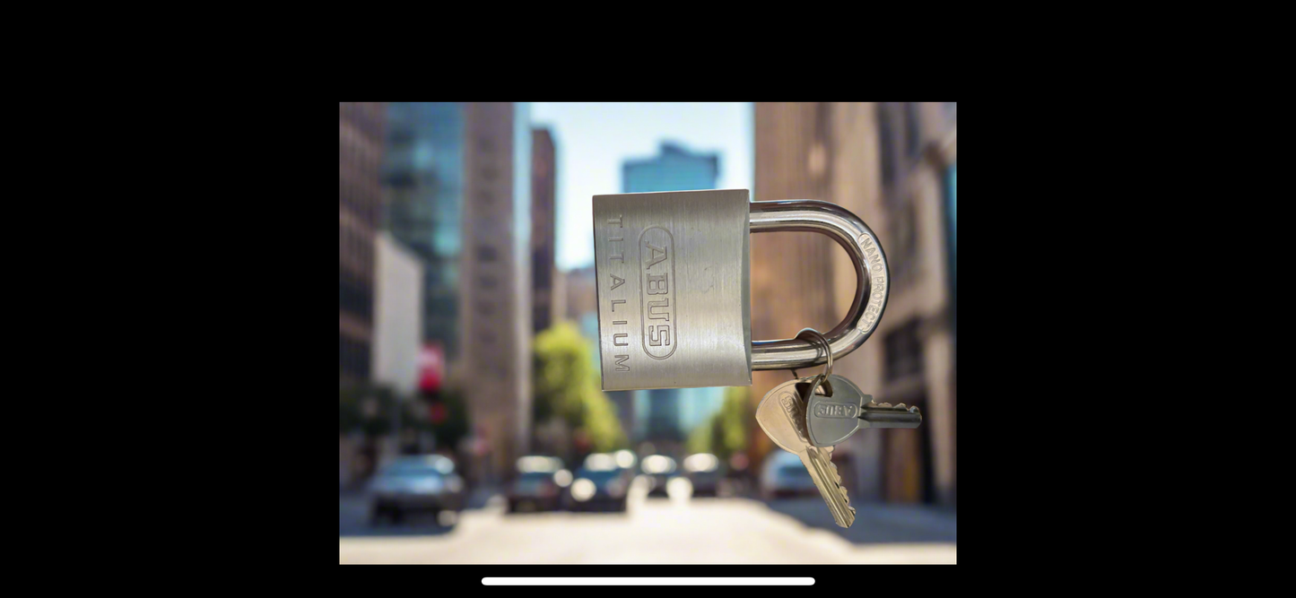 Abus Titalium padlock Bump key (short)